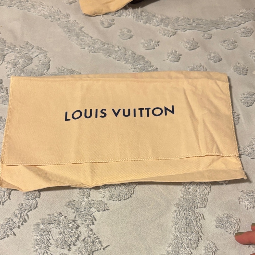 Louis Vuitton Beige Storage Pouch